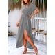 thumbnail image 4 of Vestido PRETTYGARDEN Floral Boho Maxi Cruzado con Escote en V Talle S, 4 of 8