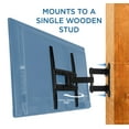 thumbnail image 3 of Mount-It! Full Motion Corner TV Wall Mount, Fits 20" to Max 55" TVs, 66 lbs. Capacity, 3 of 8