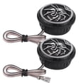 thumbnail image 3 of Altavoz de Audio ANGGREK tweeter 2 Piezas para Automóvil 12V 150W negro y plateado, 3 of 7