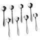 thumbnail image 3 of Raindrops Cucharas Para Beber Té Y Café De Acero Inoxidable Alta Calidad Con Floral, 3 of 8