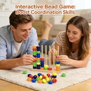 Color Matching Stacking Puzzle Game, Color Stack Challenge Game, Stack Challenge Ring Stack Puzzle for Family Game