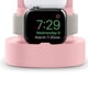 thumbnail image 3 of para teléfono IOS auriculares estación de carga de reloj auriculares de silicona multifuncionales base de carga de reloj para teléfono IOS rosa, 3 of 5