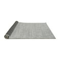 thumbnail image 2 of Ahgly Company Indoor Square Solid Gray Modern Area Rugs, 8' Square, 2 of 4
