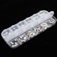 thumbnail image 1 of 120 Piezas de Cristal Colorido Rhinestone Flatback Nail Art Decoración Multi-forma - Estilo 3 Macarena Nail Art Rhinestone, 1 of 8
