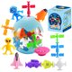 thumbnail image 1 of Juguetes de ventosa con almacenamiento de cáscara de huevo juguetes sensoriales Montessori para niños pequeños, 1 of 9