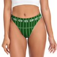 thumbnail image 1 of Gaeub String Femme Imprimé Terrain de Football Américain, Culottes Invisibles, String Taille Basse, Strings Sans Couture, Culottes Respirantes-3TG, 1 of 6