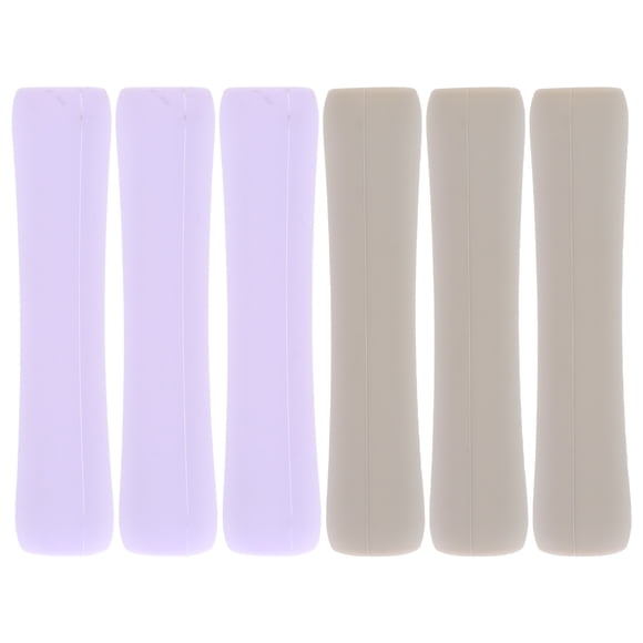 Mangas de lápiz de 6 piezas cubiertas protectoras de color simple compatible para el lápiz 1/2