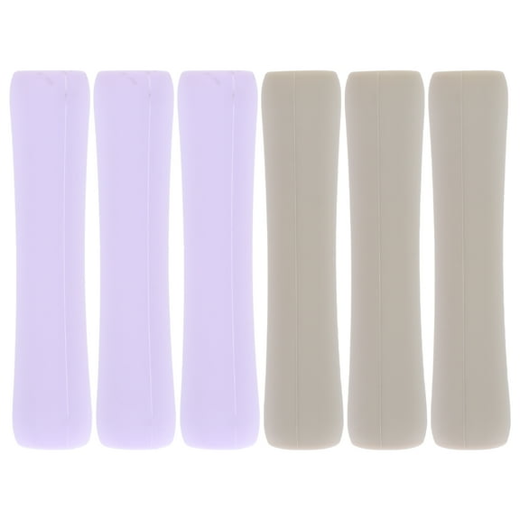 Diekin 6Pcs Pen Sleeves Protective Covers Simple Color Compatible for Pencil 1/2