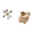 thumbnail image 5 of Mini Animal Statue Sphere Figurine Desktop Ornamental Glass Sculpture for Desk Office Shelf Living Room Home Decoration, 5 of 8