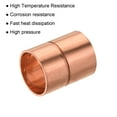 thumbnail image 4 of Uxcell Straight Copper Coupling Fittings Welding Joint for HVAC Air Conditioner 5Pcs 1/2 inch, 4 of 5