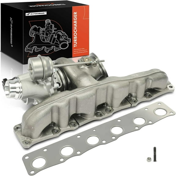 A-Premium B03G Complete Turbocharger Turbo Kit Compatible with BMW Models - 535i 2011-2014, 535i GT, 535i GT xDrive, 740i, 740Li, 740Li xDrive, 640i xDrive Gran Coupe, ActiveHybrid 5, ActiveHybrid 7