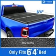 thumbnail image 3 of Tyger Auto T5 Tri-Fold Alloy Hardtop Truck Bed Tonneau Cover Compatible with 2019-2025 Ram 1500 New Body (Not Fit 19-25 Classic) | 6'4" (76") Bed | TG-BC5D3045, 3 of 9