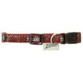 thumbnail image 2 of Zubaz NFL Team Adjustable Pet Collar for Dogs & Cats Houston Texans Medium, 2 of 3