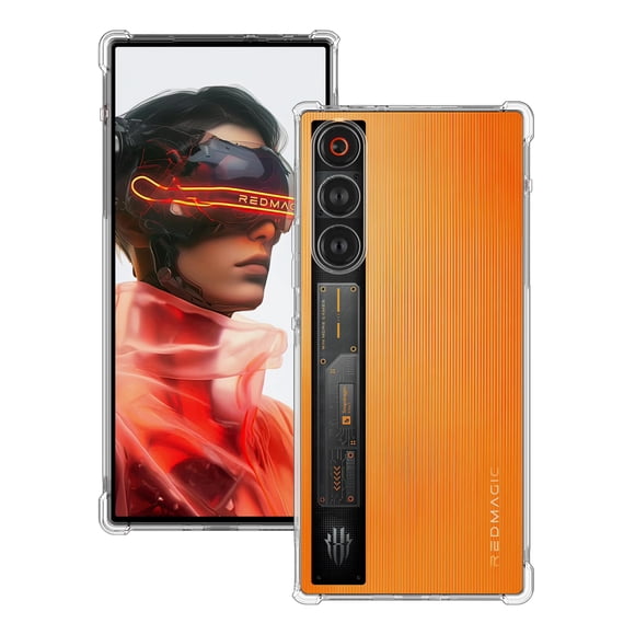 Funda protectora Foluu para ZTE Nubia RedMagic 10 Air Orange