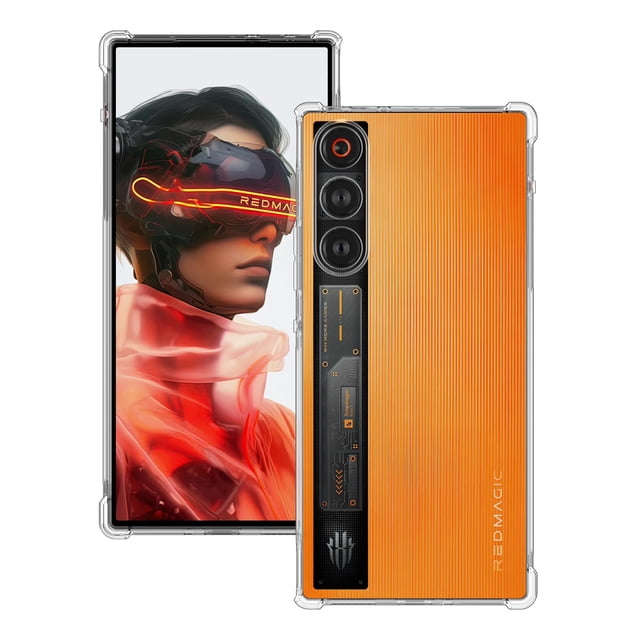 Funda protectora Foluu para ZTE Nubia RedMagic 10 Air Orange