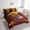 thumbnail image 2 of Erosebridal Comforters Twin Size Set with Sheets Football Bedding,7 Pieces Bed in a Bag Twin American Football Bedding Sets with Comforter, Sheets, Pillowcases, 2 of 5