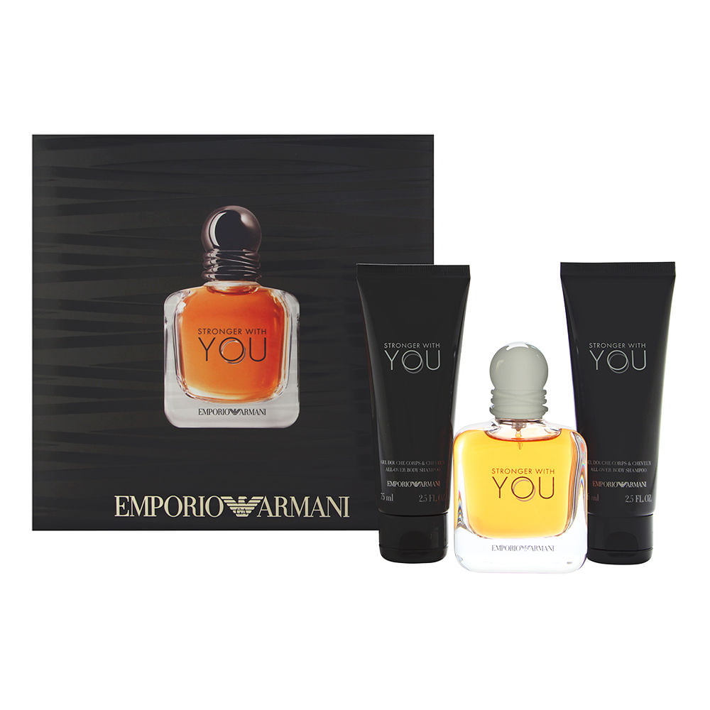 emporio armani stronger with you gift set