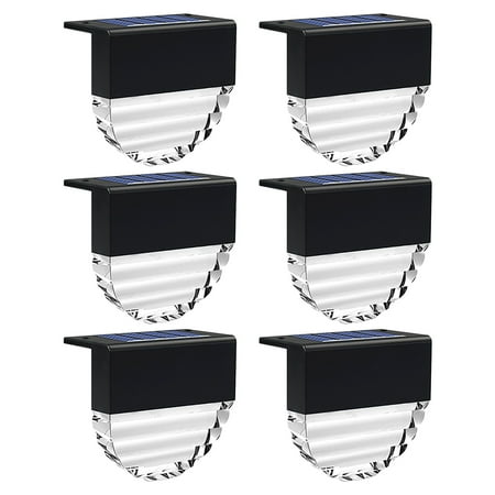 

Fjofpr Hot Solar Garden Step Light Outdoor Lighting Garden Railing Decorative Light