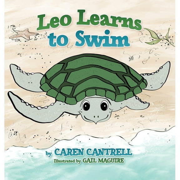 Leo Learns to Swim, (Hardcover)