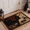 thumbnail image 3 of GENIMO 5'x7' Halloween Area Rug for Living Room, Washable Non Slip Soft Vintage Cat Indoor Rug for Bedroom Dining Room Home Office, Vintage Orange, 3 of 6
