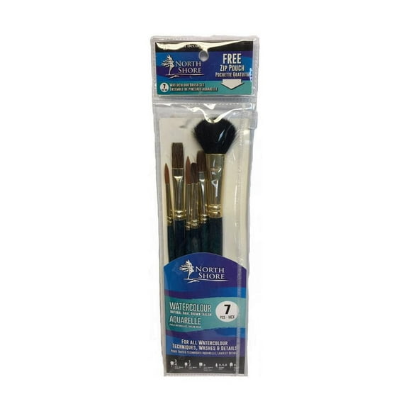 Ensemble de pinceau de 7 pièces Ensemble de pinceau