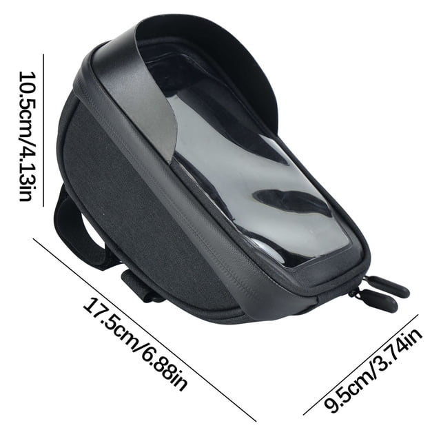 Birdeem Outdoor Bicycle Riding Front Beam Bag Saddle Upper Tube Bag Sunshade Screen Navigation Bicycle Bag