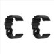 thumbnail image 1 of 2X Correa para 2 Pulsera Deportivo de Reloj Inteligente para Correa de MuñEca Impermeable Negro, 1 of 4