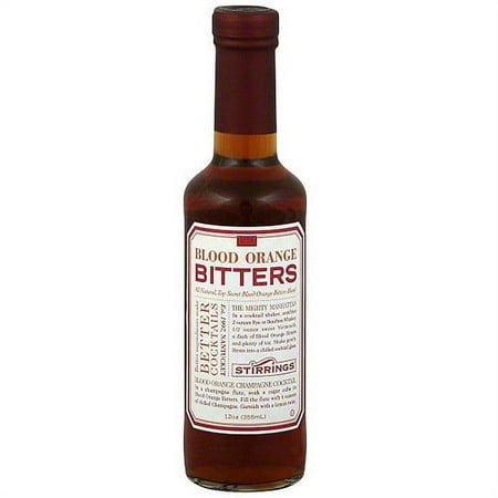 Stirrings Blood Orange Bitters, 12 oz (Pack of 6)