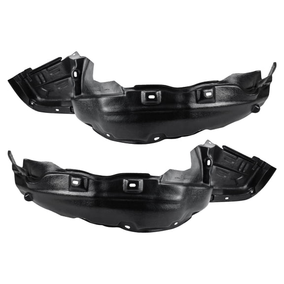 TRQ Inner Fender Liner Set Fits Select 1992-1996 Honda Prelude HO1248104 HO1249104