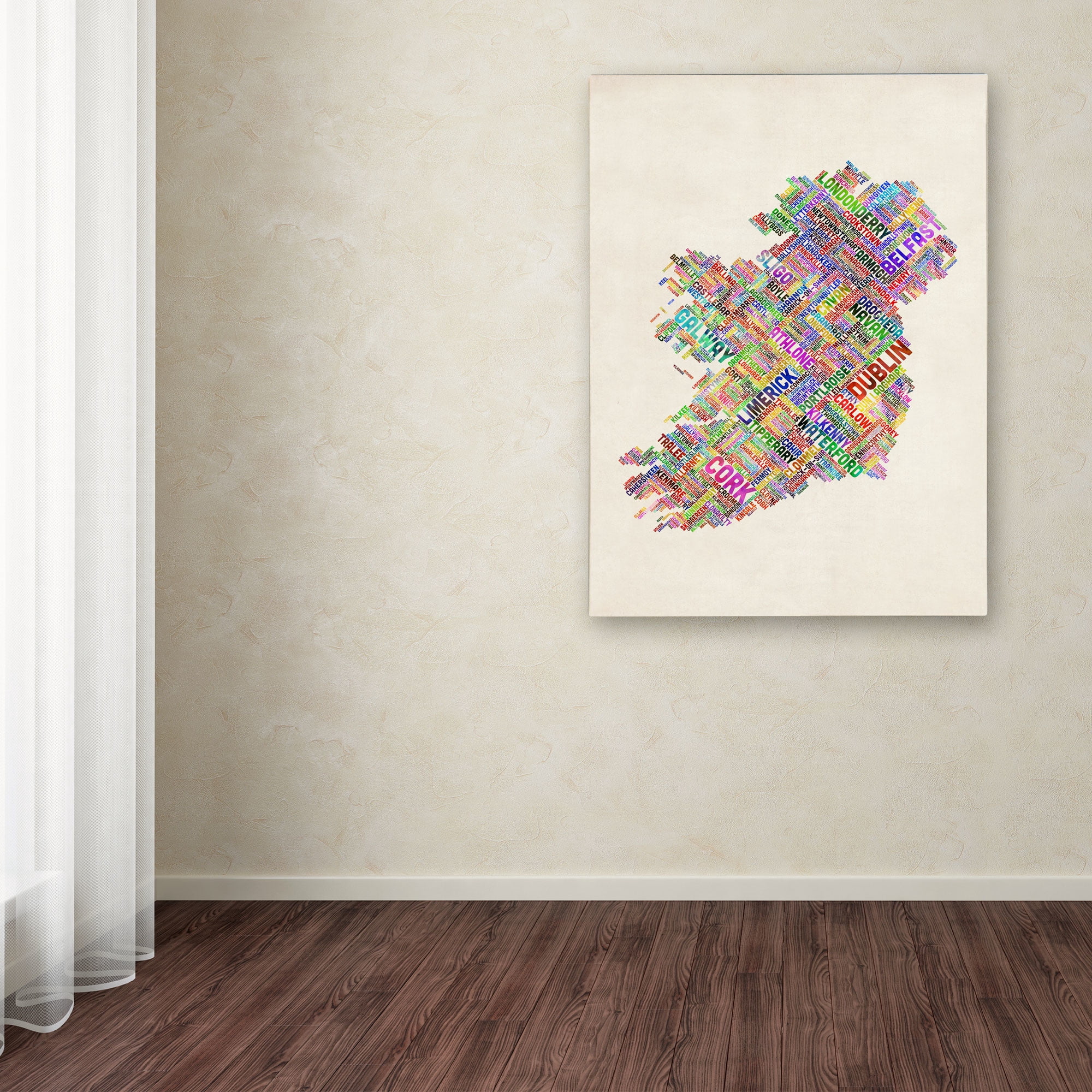 Trademark Fine Art "Ireland II" Canvas Wall Art by Michael Tompsett