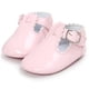 thumbnail image 1 of Zapatos Planos Mary Jane para Niñas con Suela Suave Antideslizante Zapatos de Vestir de Princesa para Primeros Caminantes para Niños Pequeños Zapatos Deportivos Ligeros para BebéRosa11cm, 1 of 8