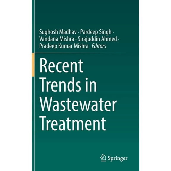 Recent Trends in Wastewater Treatment, (Hardcover)