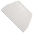 thumbnail image 2 of 4piezas 19 cm x 12.5cm Raspador Espatula Herramienta de Decoracion Plano Plastico Blanco para Pastel, 2 of 5