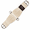 Cream, variant on Horse 34" Western 27 Strand Double Weave Purple Mohair Roper Cinch 97RT07PR-34