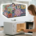 thumbnail image 3 of FOR U DESIGNS Boho Mandala Flower Pattern Microwave Oven Dust Cover Dust-Proof Kitchen Appliance Covers Wear-Resistan Microwave Dust Covers Cloth in Home and Office-S, 3 of 8