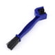 thumbnail image 2 of Cepillo De Limpieza De Cadenas Con Herramienta De Removedor De Tierra, Herramienta De Limpieza De Motocicletas Para Bicicletas Para Pedalear Suave, Azul, 2 of 7