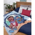 thumbnail image 2 of Disney Lilo & Stitch Blanket Ohana Means Family Ukulele at Beach 48"X60", 2 of 5
