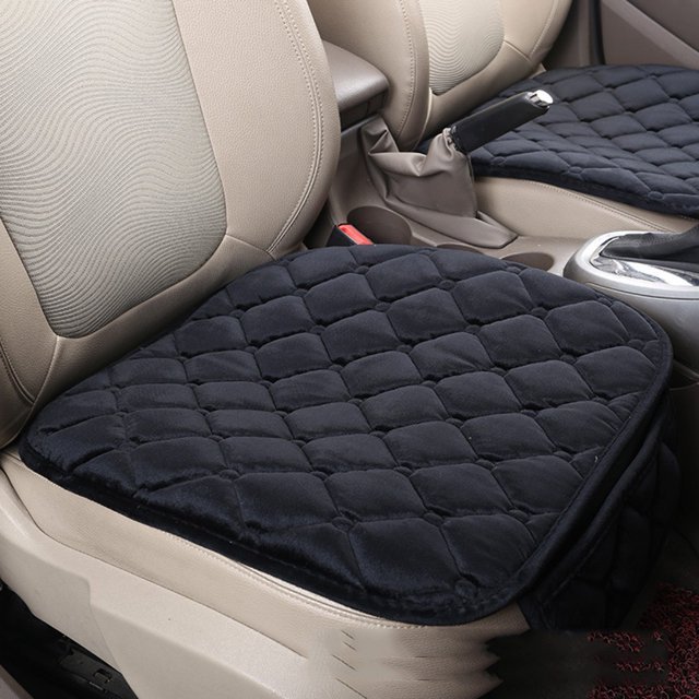Lefu Front Car Cushion Cover Auto Chair Protector Pad Mat Plush Warm
