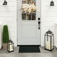 thumbnail image 5 of Mohawk Home Big Welcome Impressions Outdoor Polyester Door Mat, Onyx, 1' 6" X 2' 6", 5 of 6