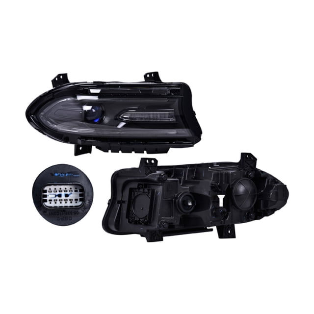 Faro Charger 2015 A 2016 Dodge Der P/Halog C/Leds DEPO .