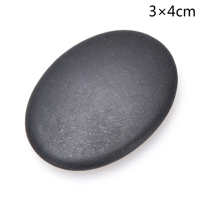 5 tamaños Piedras de masaje Masaje de lava Conjunto de masaje de energía natural Hot Spa Rock Basalt Body Health Care Stone Gao Jinjia LED
