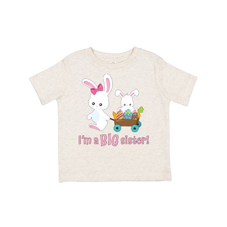 

Inktastic I m a Big Sister! Gift Toddler Toddler Girl T-Shirt