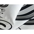 thumbnail image 4 of Ambesonne Letter J Quilted Bedspread Set 3 Pcs, Noble Royal Initials J, Queen Size, Black Grey White, 4 of 5