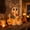 1Pack, variant on Lighted Vintage Patchwork Ghost, 14in LED Sweet Ghost with Pumpkin Lantern, Patchwork Ghosts Lamp for Halloween Decor, Rustic Farmhouse Fall Spooky Decoration for Mantel Shelf Entryway Porch (1Pack)