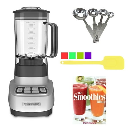 UPC 616639721096 product image for Cuisinart SPB-650 1 HP Blender Bundle with Spatula Measuring Spoons and Smoothie | upcitemdb.com