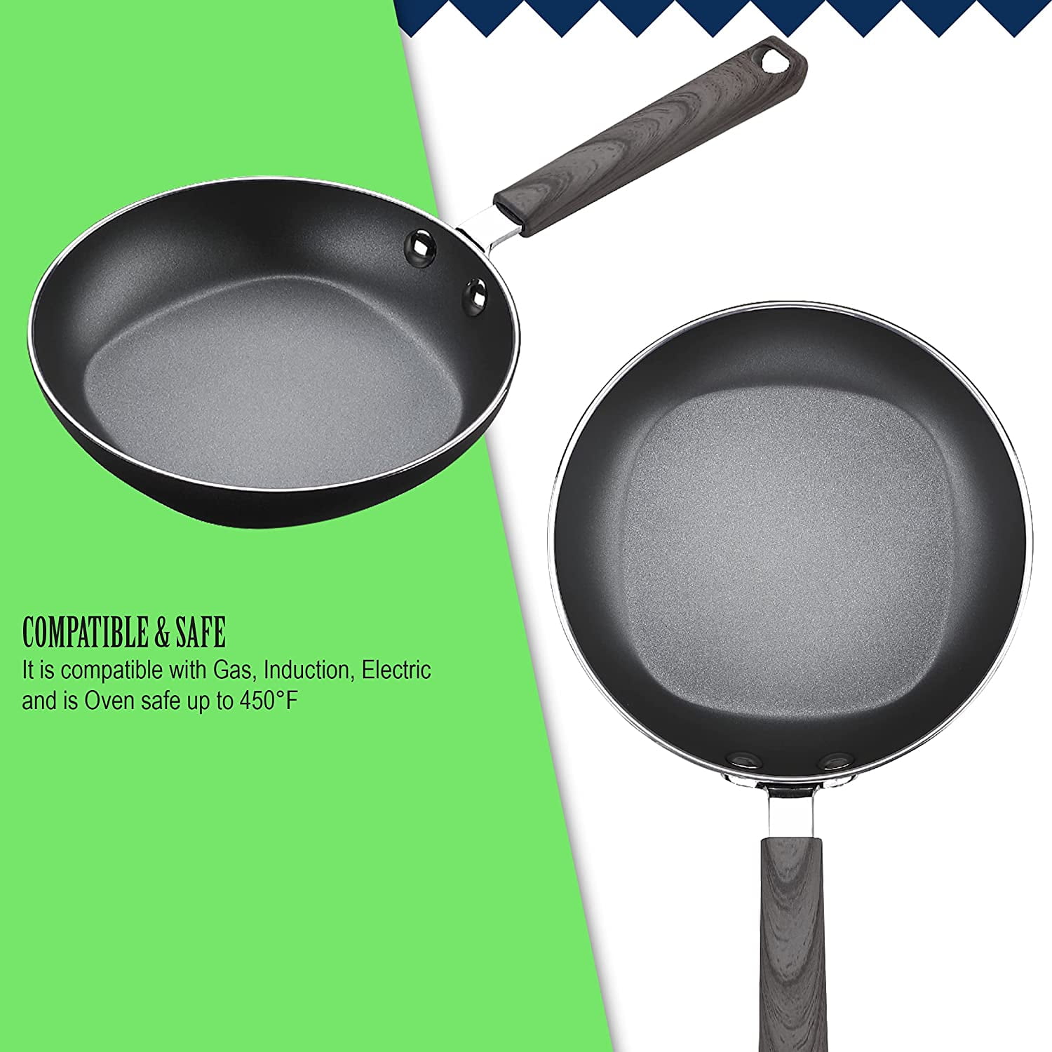 Not A Square Pan 8 Nonstick Frypan 2-pack - 20164644