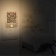 thumbnail image 2 of Yayeee LED Night Lights with Motion Detectors Auto Dusk to Dawn Light Sensors, 2 Pack, Green Christmas Holly, 2 of 7