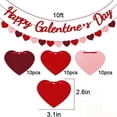 thumbnail image 2 of Ohufall Festive Heart Pull String Decoration Fun Party Favor Game Supplies For Valentines Day Decorations, 2 of 3