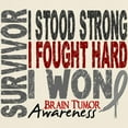 thumbnail image 3 of CafePress - Survivor 4 Brain Tumor Shirts And Gifts Light T Sh - Men's Classic Graphic T-Shirt, 3 of 4