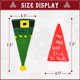 thumbnail image 3 of Christmas Santa Hats Christmas Table Decorations Tableware Utensil Holder Pockets Knife Spoon Fork Covers Xmas Party Decor, 3 of 5
